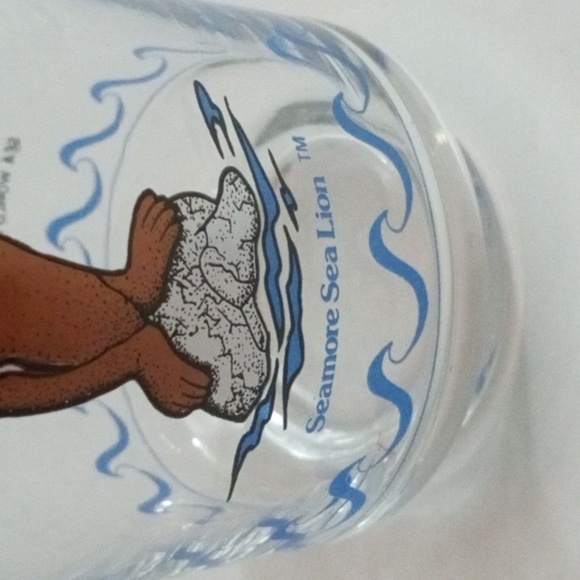 Seamore Sea Lion, Sea World 1989 Glass - Picture 4 of 8